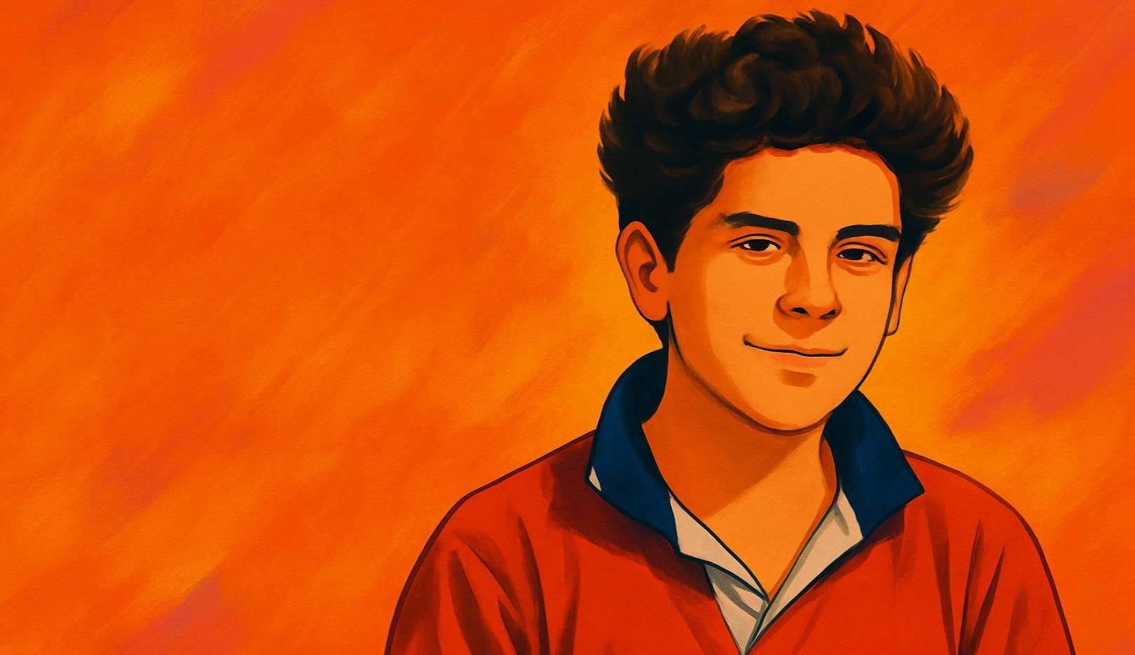 Saint Carlo Acutis illustration